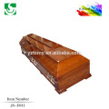 2015 High quality fine solid wood coffin manufacturers